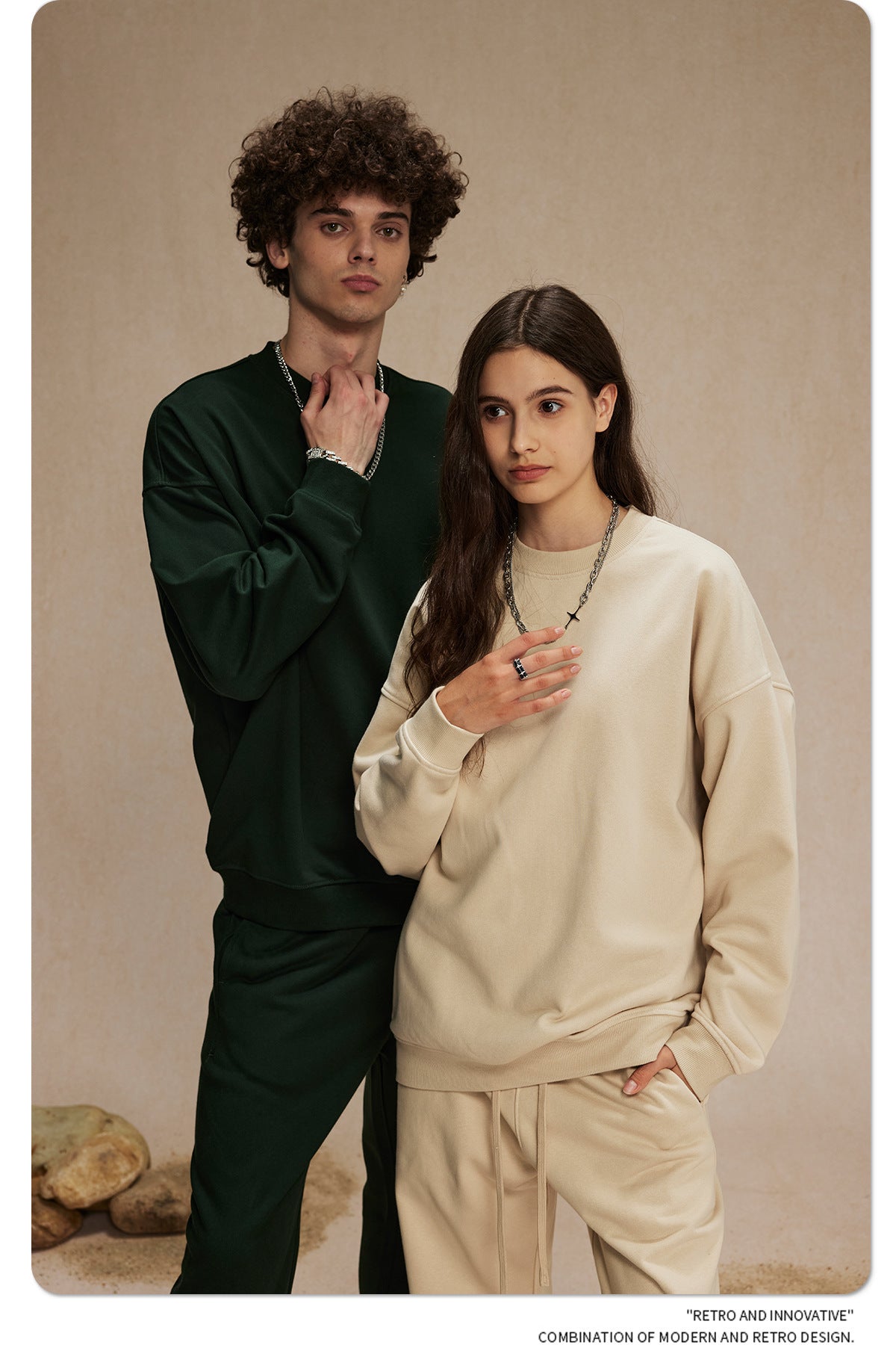 Oversize Crewneck Sweatshirt WN9972