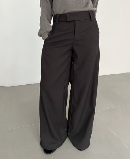 Low Waist Flare Trousers WN21670