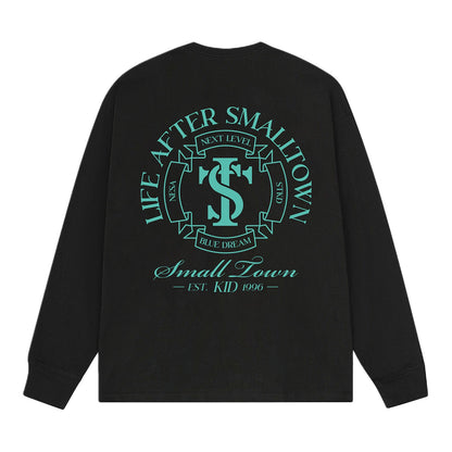 Letter Print Long Sleeve T-Shirt WN12030