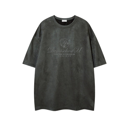 Faded Logo Print Short Sleeve T-Shirt WN25803