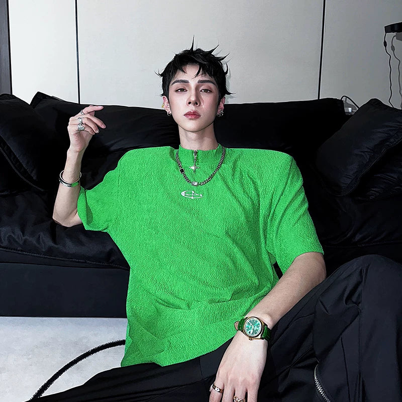 WN25086 Yang Yifan, trendy brand necklace, versatile personality, men's necklace, pendant, hip-hop, street fashion, metal pendants, accessories, women WN25086