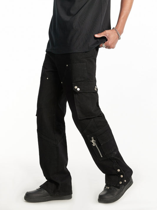 Studded Denim Jeans WN11916