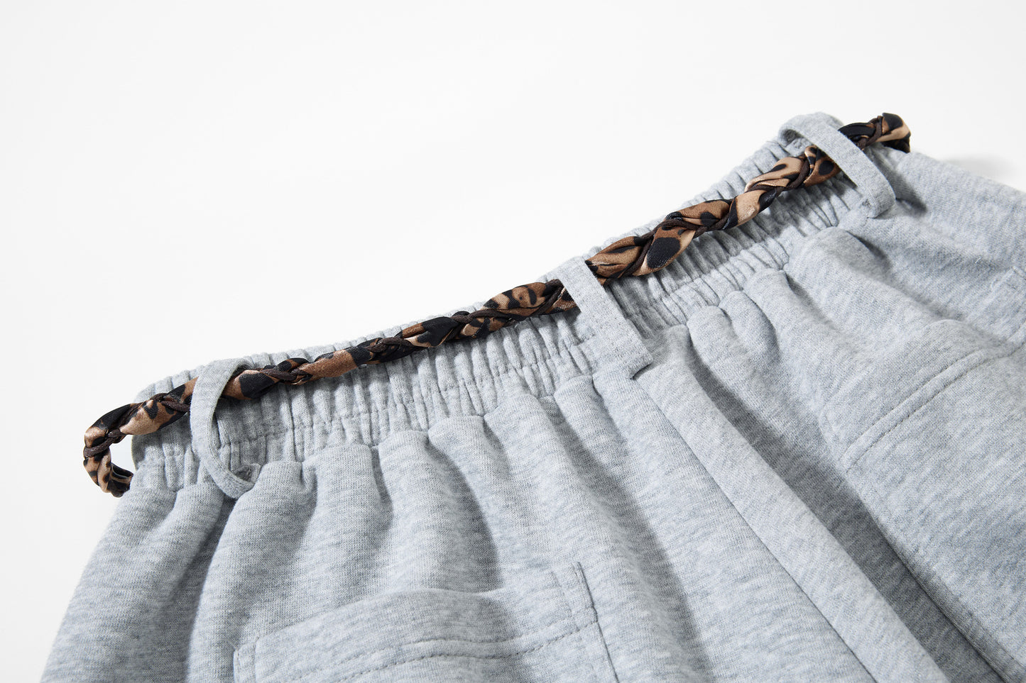 Sporty Curved Wide Leg Pants WN25690