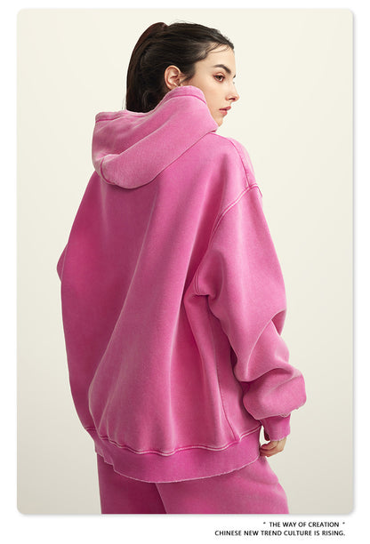 Oversize Washed Hoodie WN6460