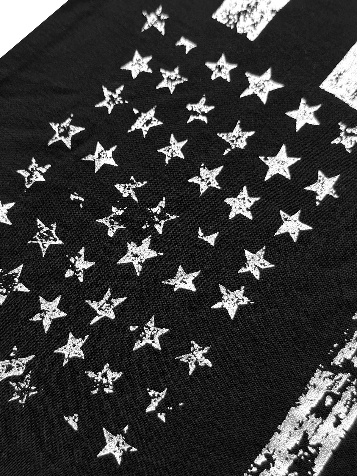 Flag Foil Print Racerback Tank Top WN27065
