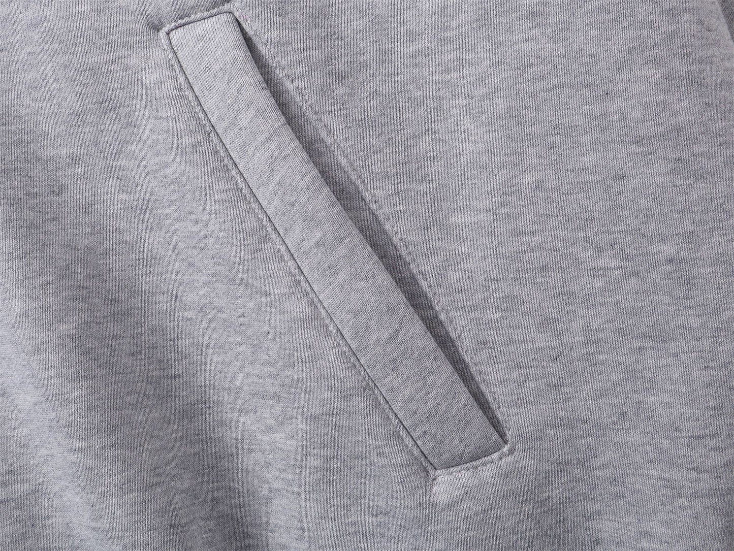 Letter Embroidery Oversize Zipper Hoodie WN11528