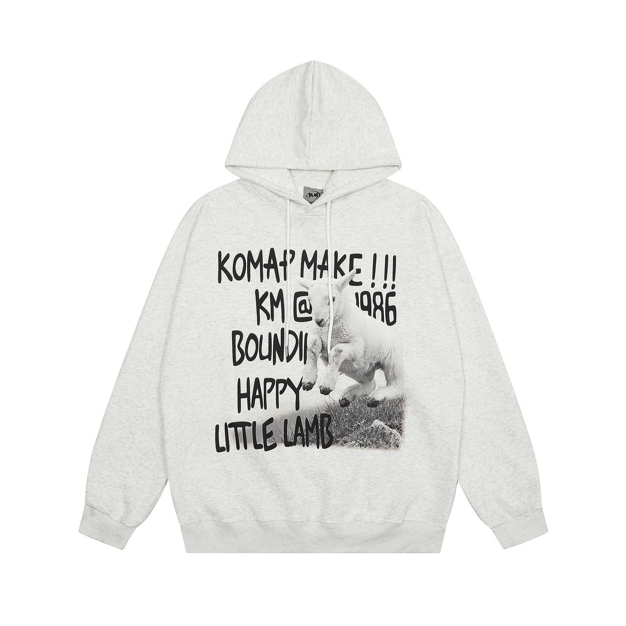 Fun Letter Print Oversize Hoodie WN8389