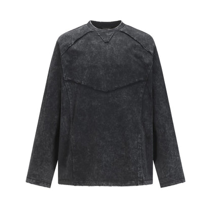 Washed Cotton Long Sleeve T-Shirt  WN27855