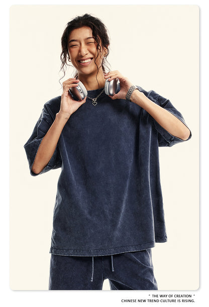 Washed Heavyweight Short Sleeve T-Shirt WN6334