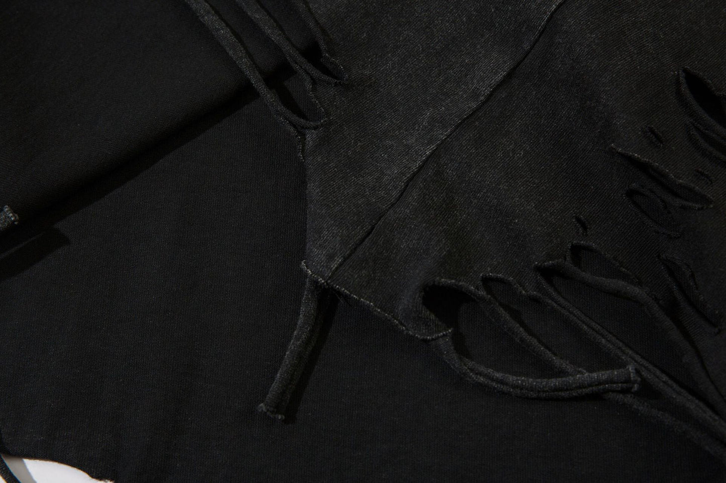 Heavyweight Washed Damage Short Sleeve T-Shirt WN16108