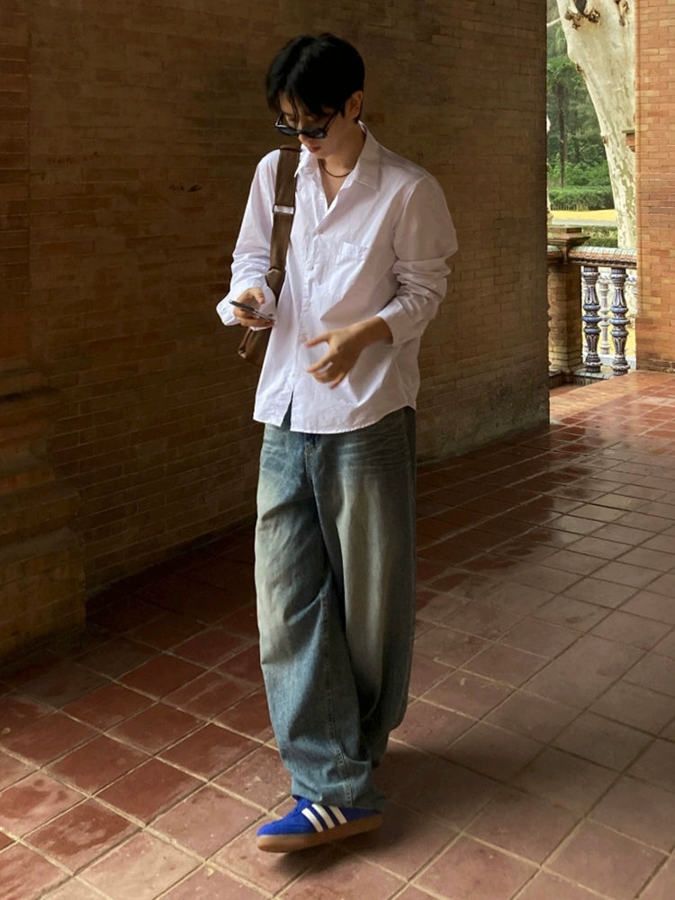 Relaxed Oversize Long Sleeve Shirt WN20329