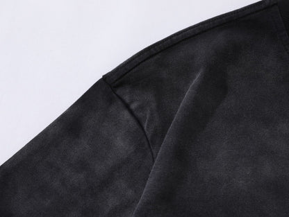 Washed Damage Short Sleeve T-Shirt WN16147