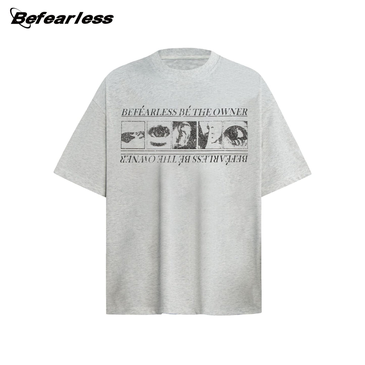 Graphic Letter Print Short Sleeve T-Shirt WN26174