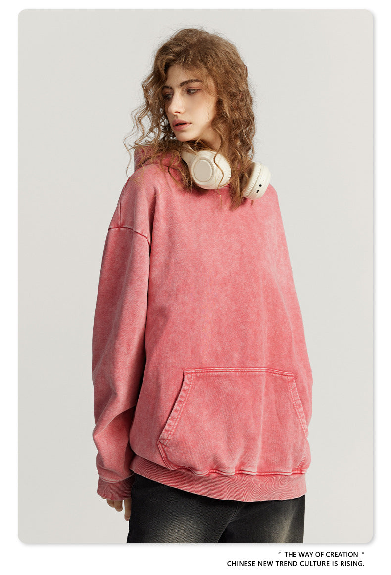 Oversize Washed Hoodie WN6463