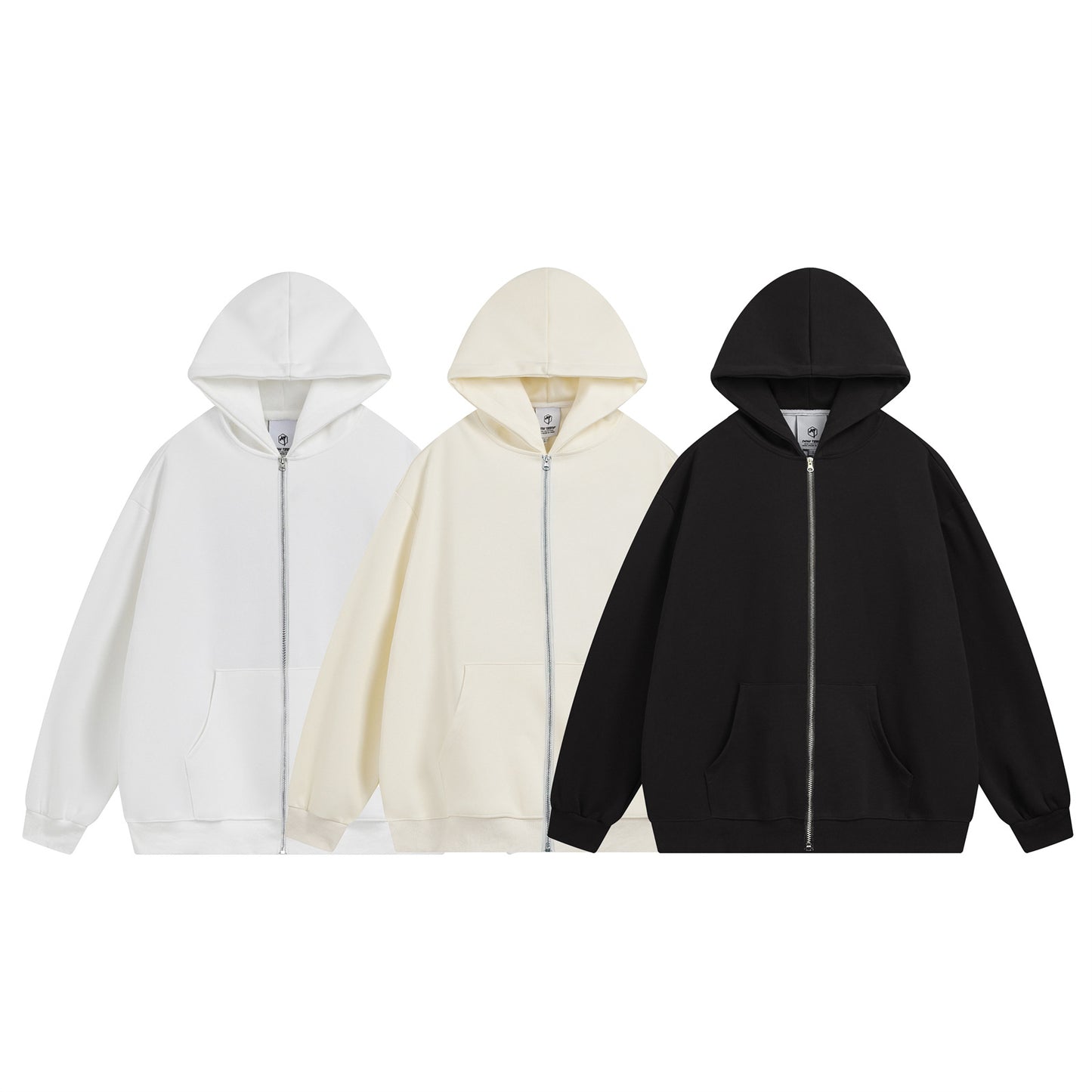 Fleece Oversize Zipper Hoodie WN11561