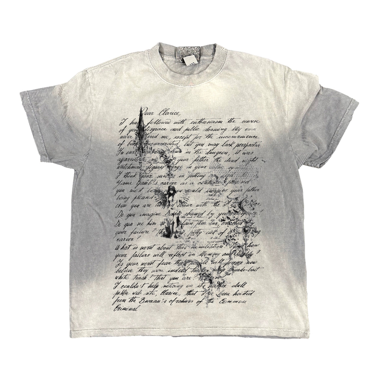 Tie-Dye Gradient Design Oversize Short Sleeve T-Shirt WN16884