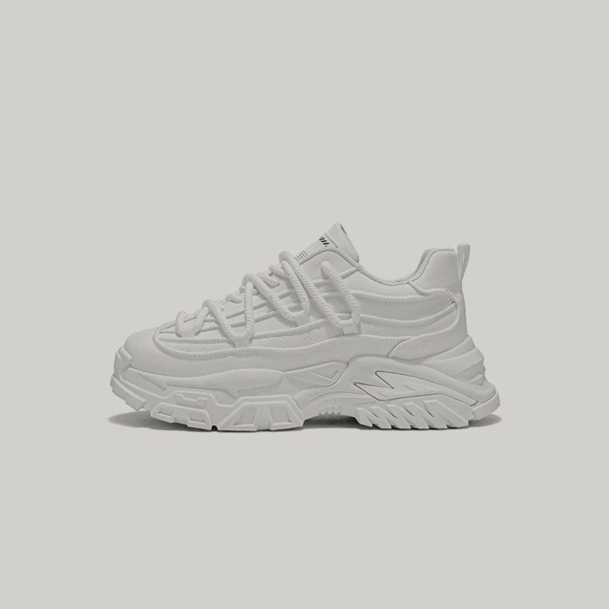 Layered Sole Chunky Lace-Up Sneakers WN23453