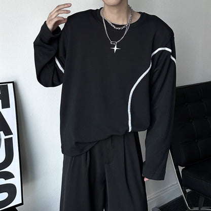 Shoulder Pad Long Sleeve T-Shirt  WN19335