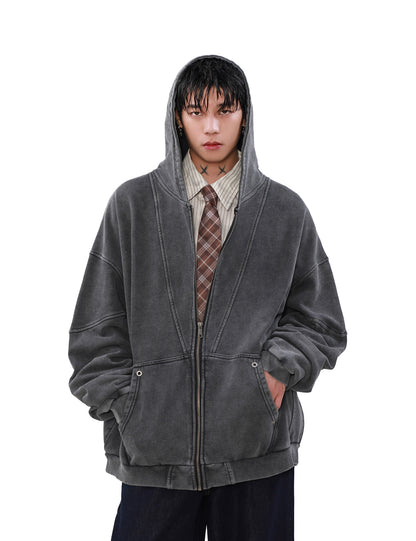 Heavyweight Oversize Zipper Hoodie WN8305