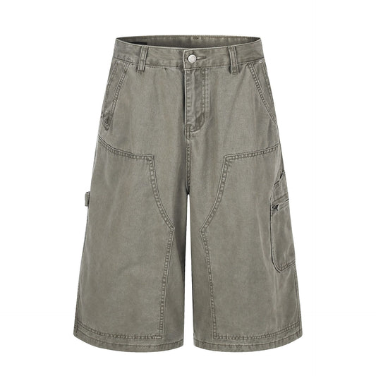 Washed Cargo Half Pants WN25488