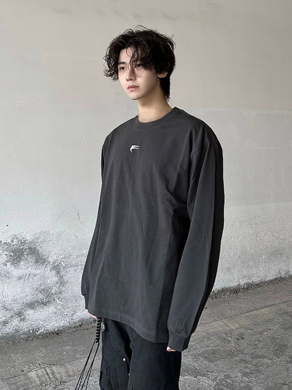 Graphic Pure Cotton Long Sleeve T-Shirt WN12206