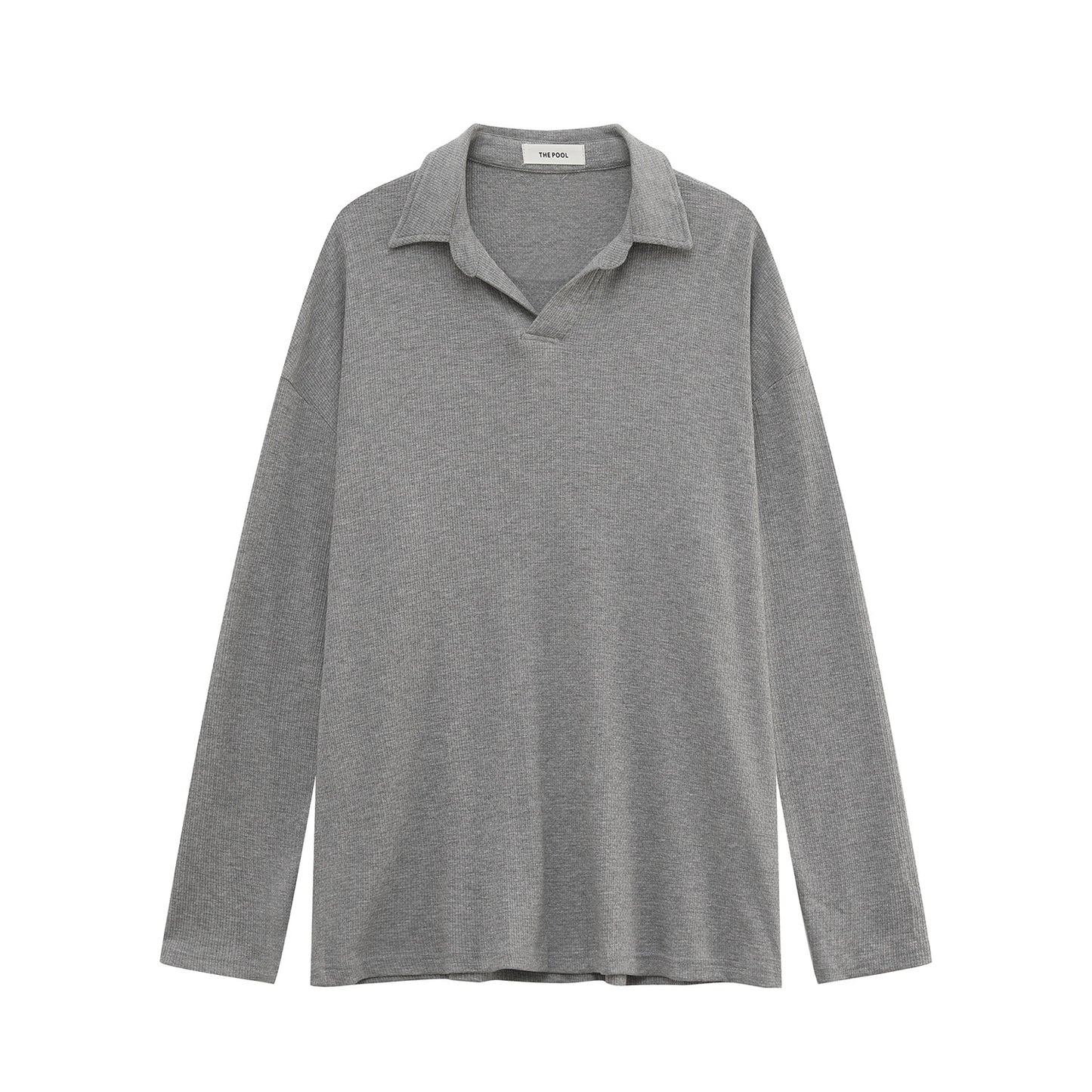 Skipper Rib Long Sleeve Polo Shirt WN24975