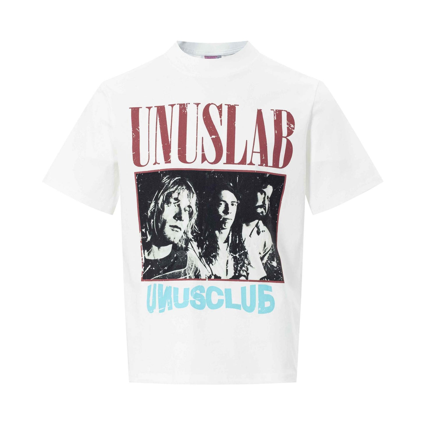 Graphic Portrait Print Short Sleeve T-Shirt WN25952