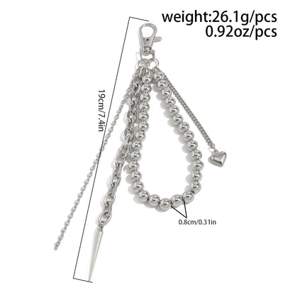 Studs Beaded Keychain WN21076