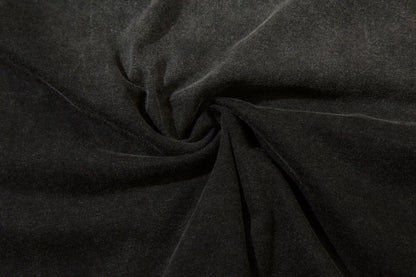 Embroidery Heavy Washed Oversize Short Sleeve T-Shirt WN16126