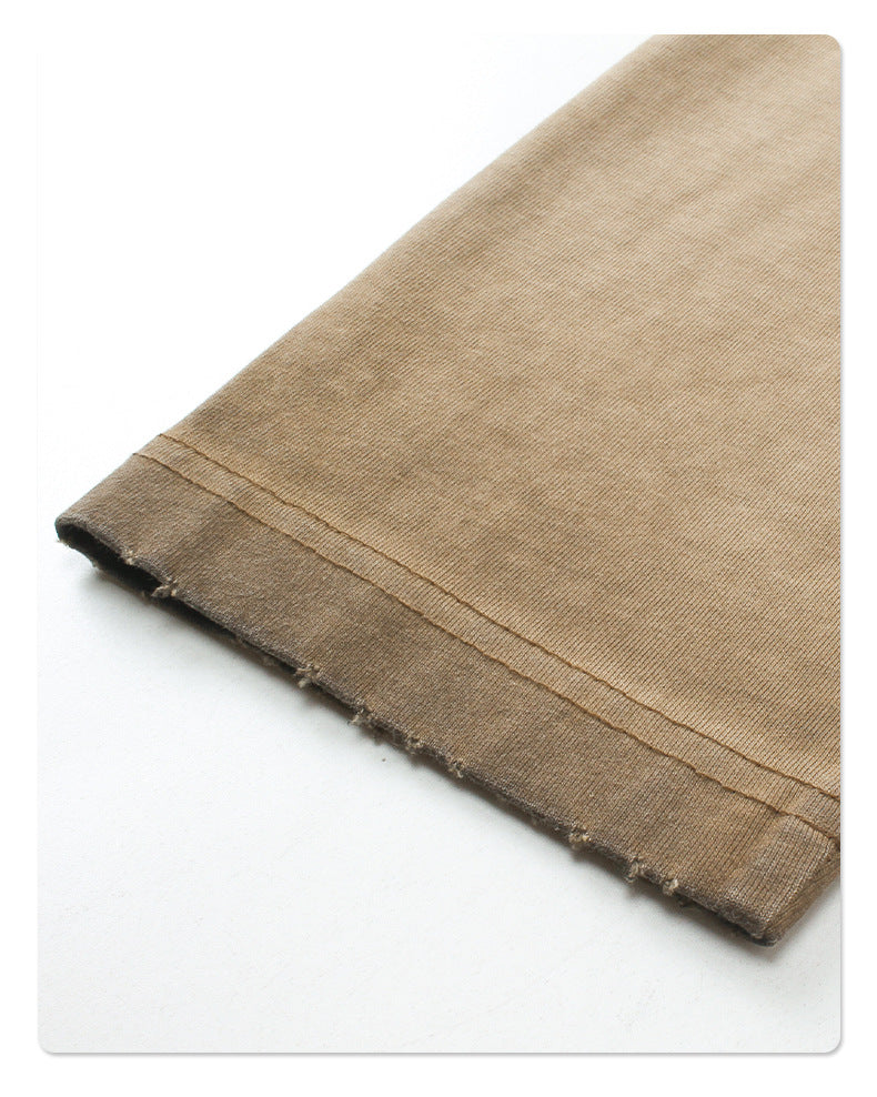 Water Washed Long Sleeve T-Shirt WN7812