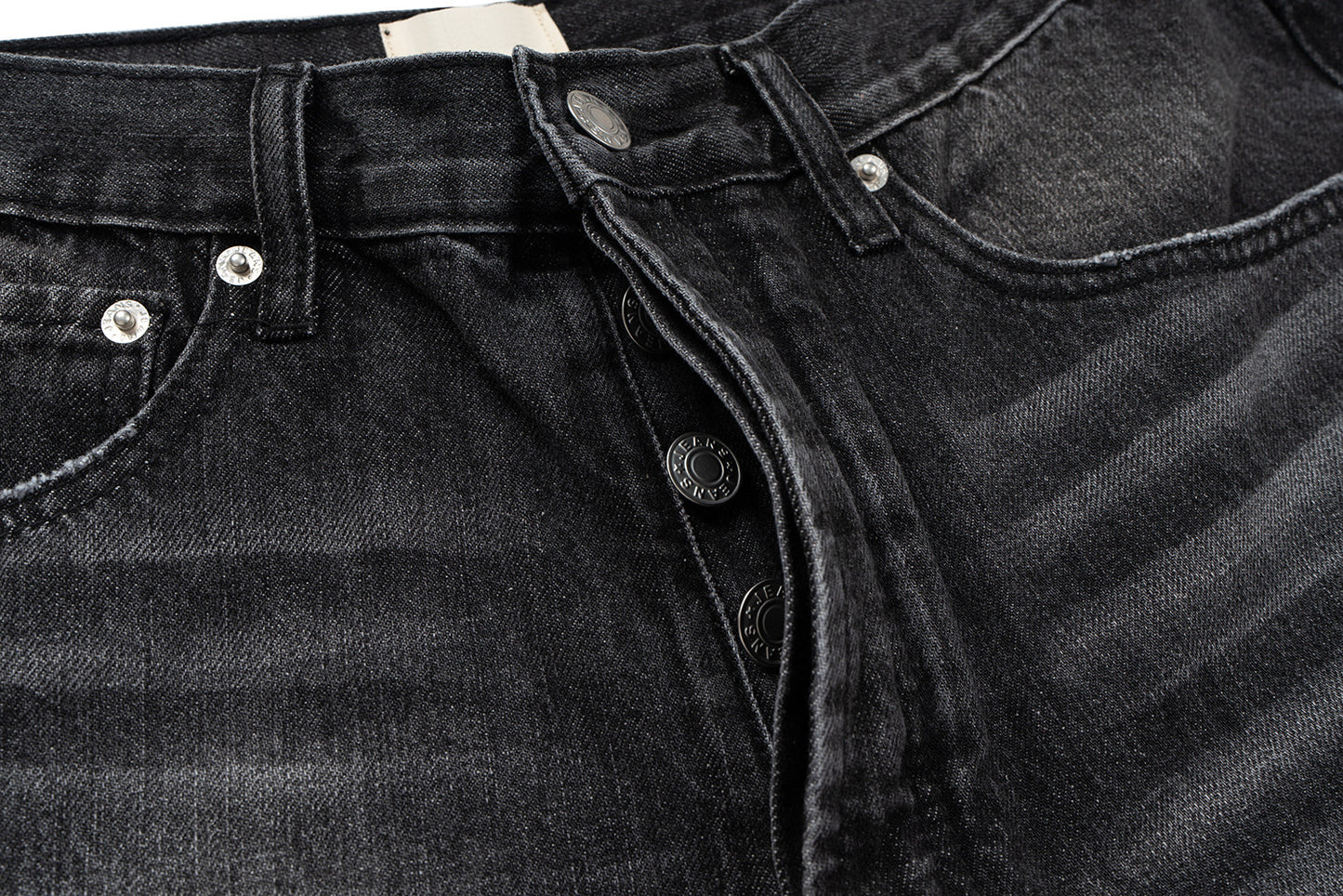 Washed Flare Denim Jeans WN11349