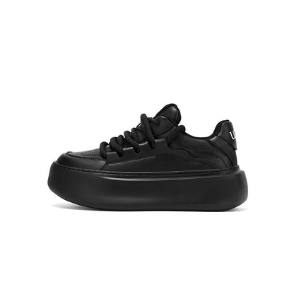 Platform Thick Sole Lace-Up Sneakers WN23499