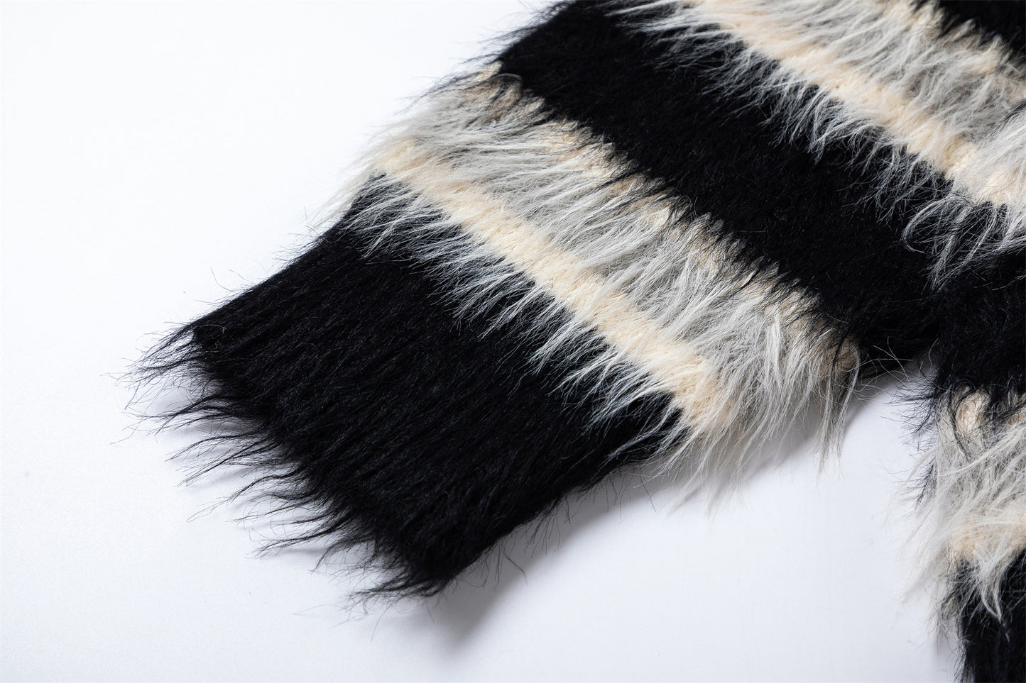 Stripe Oversize Knit Sweater WN11525