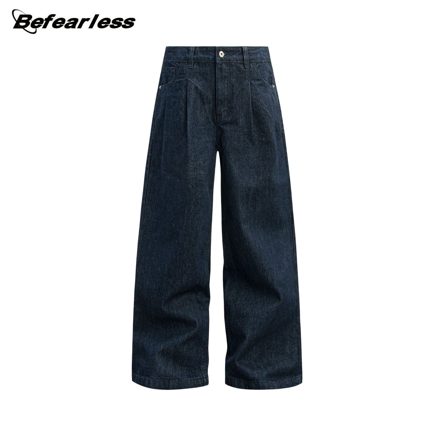 Panel Wide Leg Denim Jeans WN26279