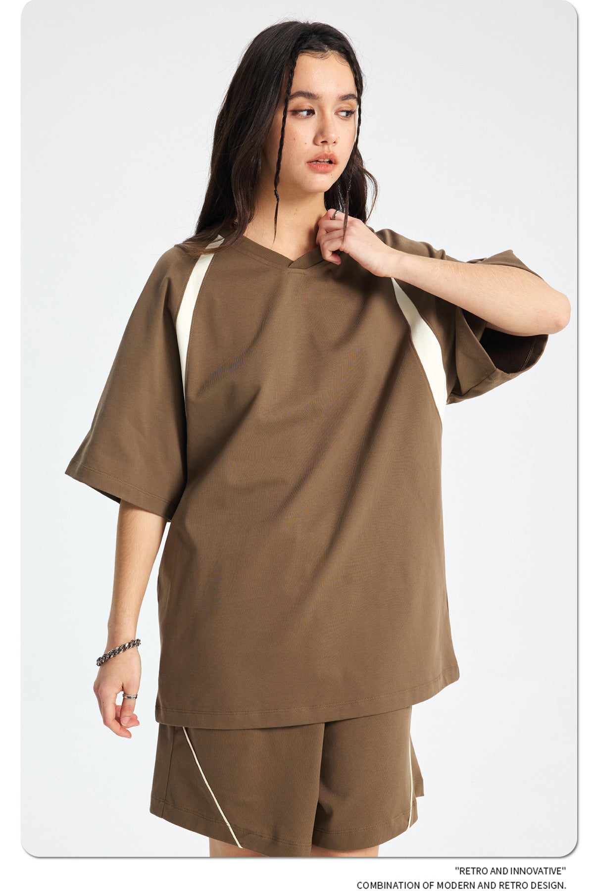 Quick-Dry Breathable Short Sleeve T-Shirt & Half Pants Setup WN16268