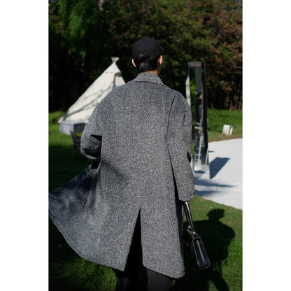 Tweed Oversize Coat WN10024