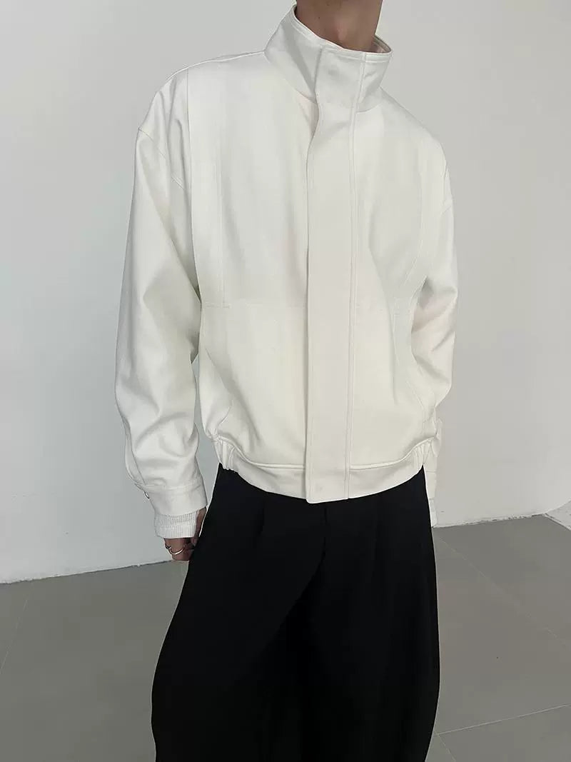 Stand Neck Short Jacket WN21562