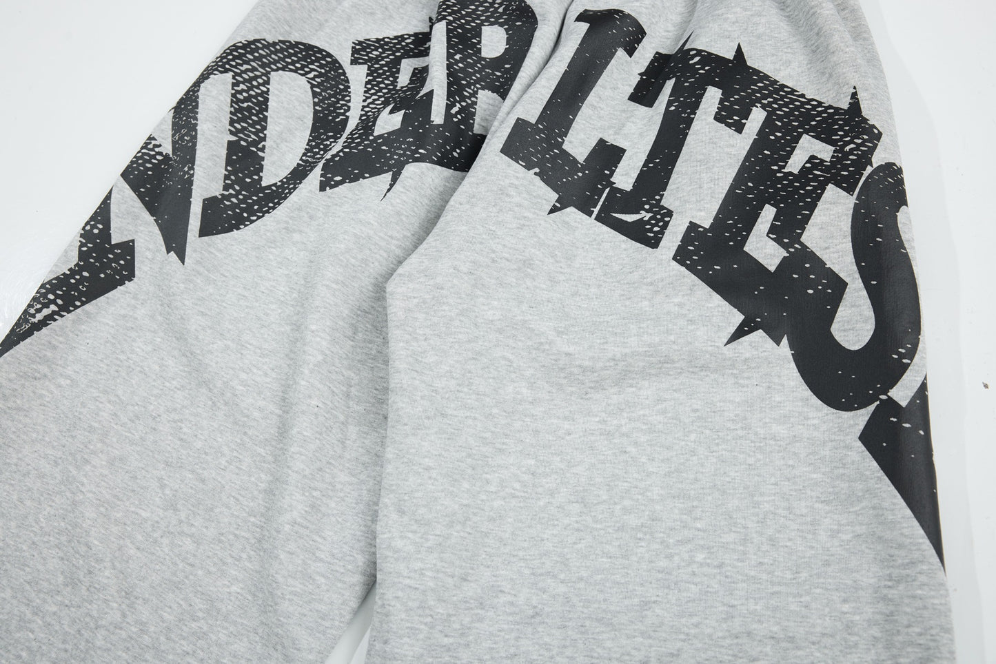 Letter Graphic Wide Leg Sweatpants WN26170