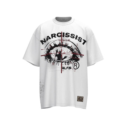 Artwork Eye Graphic Short Sleeve T-Shirt WN26429