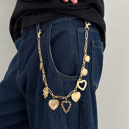 Heart Pendant Pants Chain WN21064