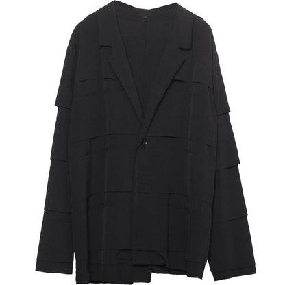 Deconstruct Mix Graphic Oversize Tailored Jacket WN22471