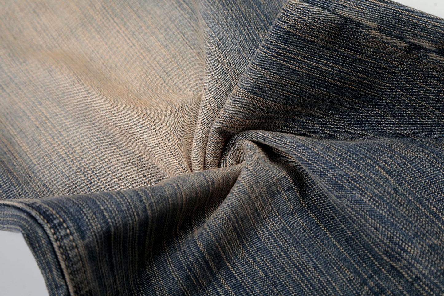 Washed Whisker Wide Leg Denim Jeans WN26132