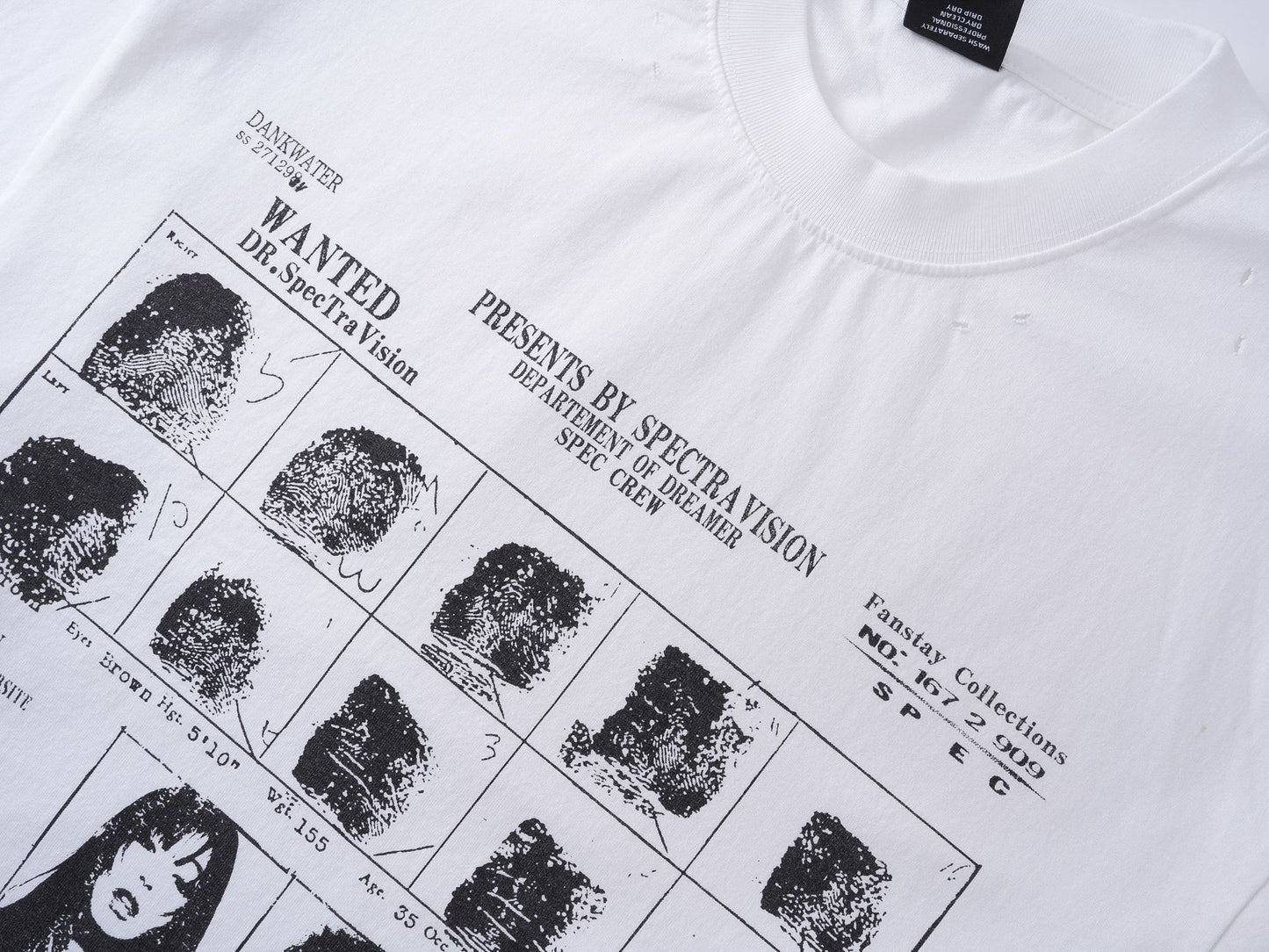 Washed Letter Print Short Sleeve T-Shirt WN25751