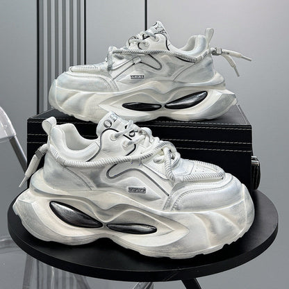 Washed Air Sole Chunky Sole Sneakers WN24626