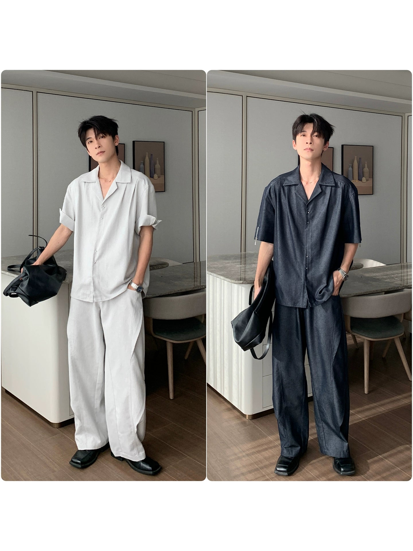 Short Sleeve Shirt & Pants Setup WN20455