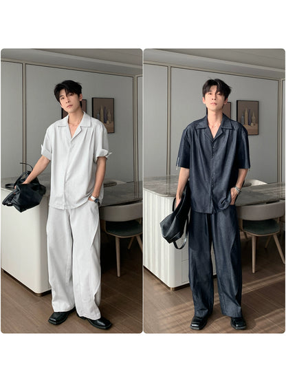 Short Sleeve Shirt & Pants Setup WN20455