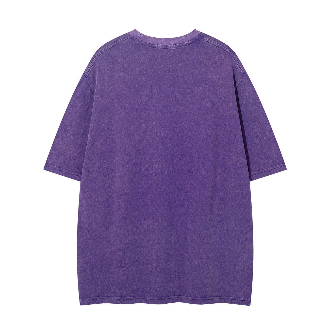Washed Skeleton Letter Short Sleeve T-Shirt WN26757