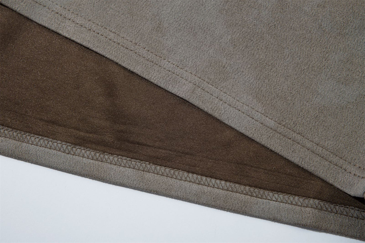 3D Embroidery Suede Oversize Short Sleeve T-Shirt WN15082