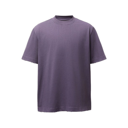 Heavyweight Washed Damage Short Sleeve T-Shirt WN25987