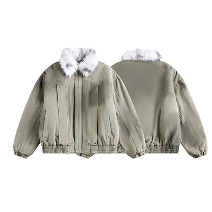 Washed Puffer Jacket WN21907